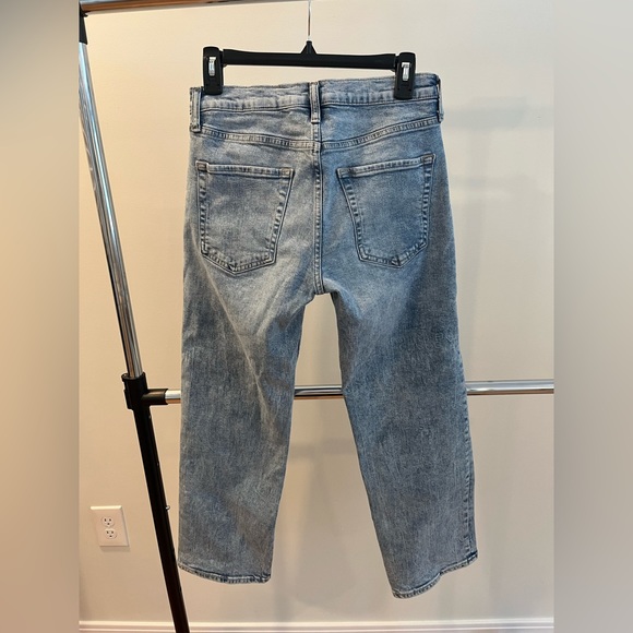Gap size 4 R straight crop jeans - Picture 2 of 2